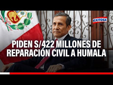 Procuraduría pide S/422 millones de reparación civil a Ollanta Humala y Nadine Heredia
