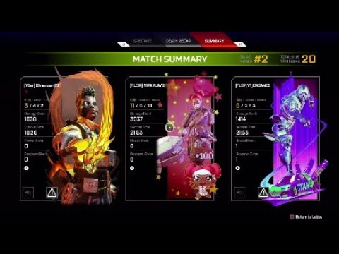 Hitting hard in apex legends