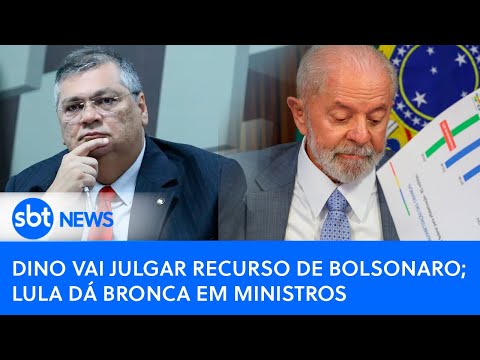 Brasil Agora: Dino vai julgar recurso de Bolsonaro; Lula dá bronca em ministros