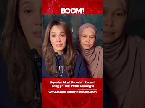 “Saya tak patut cerita masalah rumah tangga” - Uqasha akui kesilapan lalu. #boom #boomentertainment