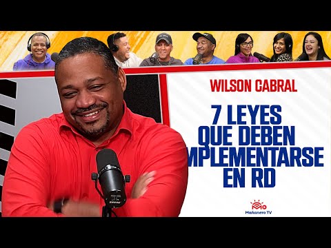 7 LEYES que Deben IMPLEMENTARSE en RD - Wilson Cabral