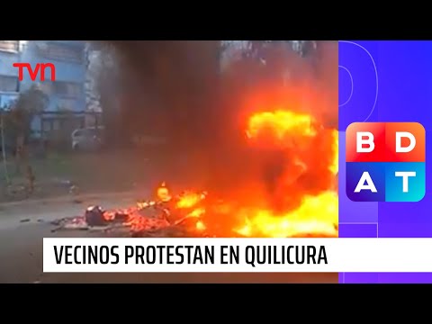 Vecinos protestan por sus viviendas en Quilicura | Buenos días a todos