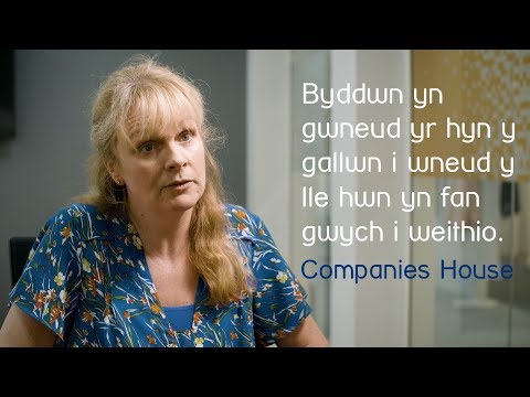 Workplace Wellbeing Index - Companies House gold employer - Welsh subtitles