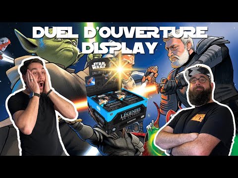QUI AURA LE MEILLEUR DISPLAY ??? STAR WARS UNLIMITED SET 5  Légendes de la force - DUEL D'OUVERTURE