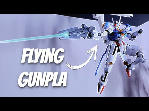 I Made A CUSTOM Gundam Display Stand | HG Gundam Aerial | Mobile Suit Gundam: THE WITCH FROM MERCURY