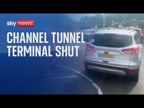 Channel tunnel terminal shut after suspicious car stopped