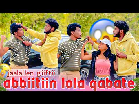 jaalallee giiftii duraa waliin walitti buune😭😱