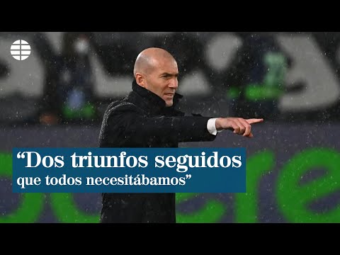 Zidane: Dos triunfos consecutivos que todos necesitábamos