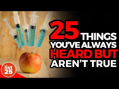 25 Facts About Things You've Always Heard But Aren't True