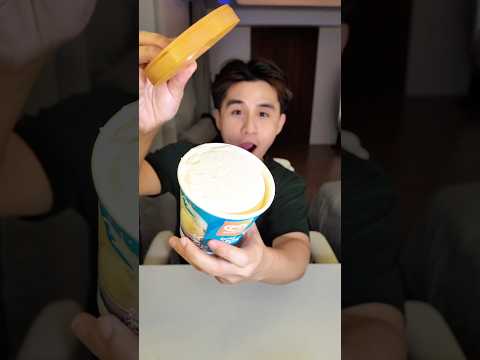 Ice cream and soy sauce combo?