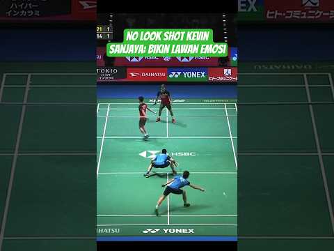 No Look Shot Kevin Sanjaya: BEST SKILL #kevinsanjaya