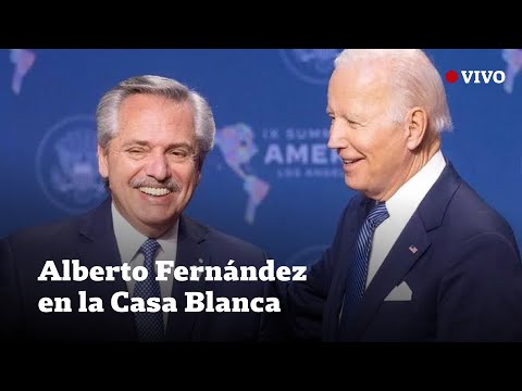 EN VIVO | Alberto Fernández con Joe Biden en la Casa Blanca