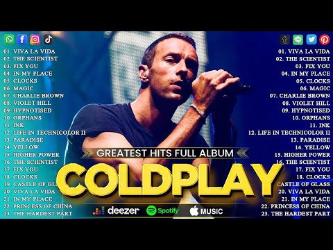 Coldplay Best Songs Mix Playlist 2024💥💥The Best Of Coldplay Original Songs ~ Paradise, Yellow