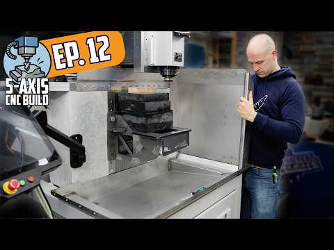 De machine krijgt een behuizing - DIY 5-Axis CNC