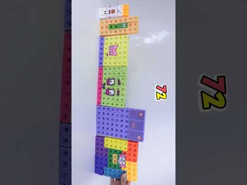 Numberblocks Mathlink Cubes Counting 12,24,36,48,60,72,84,96,108,120