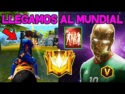 CLASIFICAMOS!!! GARENA FREE FIRE NOS INVITA AL MUNDIAL!!!