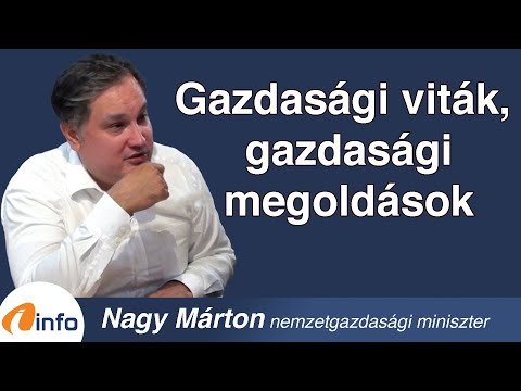 Gazdasági viták, gazdasági megoldások. Nagy Márton, Inforádió, Aréna