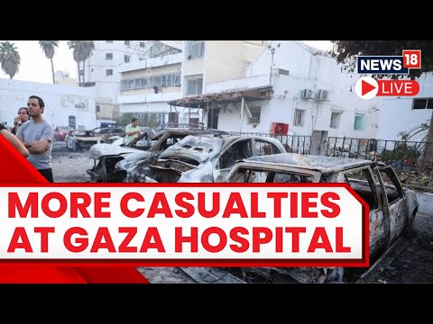 Gaza Hospital Attack LIVE News | Gaza In Ruins, Visuals From Naser Hospital In Khan Younis | N18L