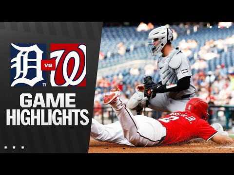 Tigers vs. Nationals Game 2 Highlights (7/2/25) | MLB Highlights