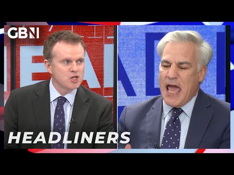 Andrew Doyle LOSES CONTROL of panel as they debate UK heatwave - 'SHUT UP!' | Headliners