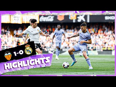 Valencia 1-0 Real Madrid  | HIGHLIGHTS | LaLiga 2022/23