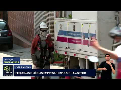 Pequenas e médias empresas impulsionam setor de energia solar Pequenas e médias empresas impulsionam setor de energia solar