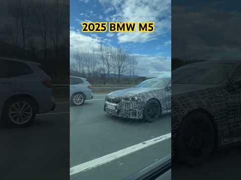 Spotted: 2025 BMW M5