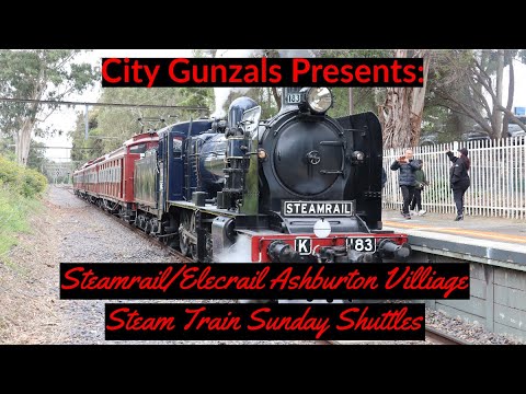 Steamrail/Elecrail Ashburton Villiage Steam Train Sunday Shuttles