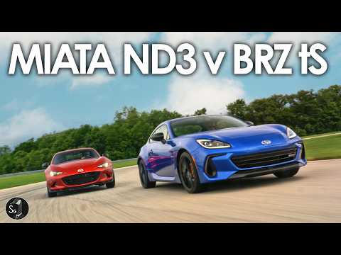 Miata ND3 vs BRZ TS: Affordable Sports Car Showdown