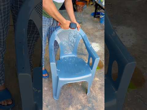 كنت أجهل هذا الاختراع العبقري من كرسي بلاستيكي...والنتيجة أدهشتني!