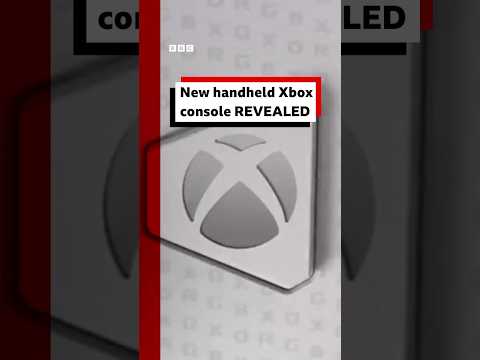 Xbox handheld console finally revealed after a decade of speculation. #Xbox #BBCNews