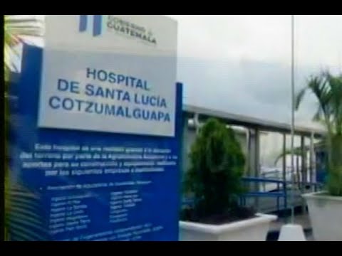 Presidente Giammattei inaugura hospital de Santa Lucía Cotzumalguapa
