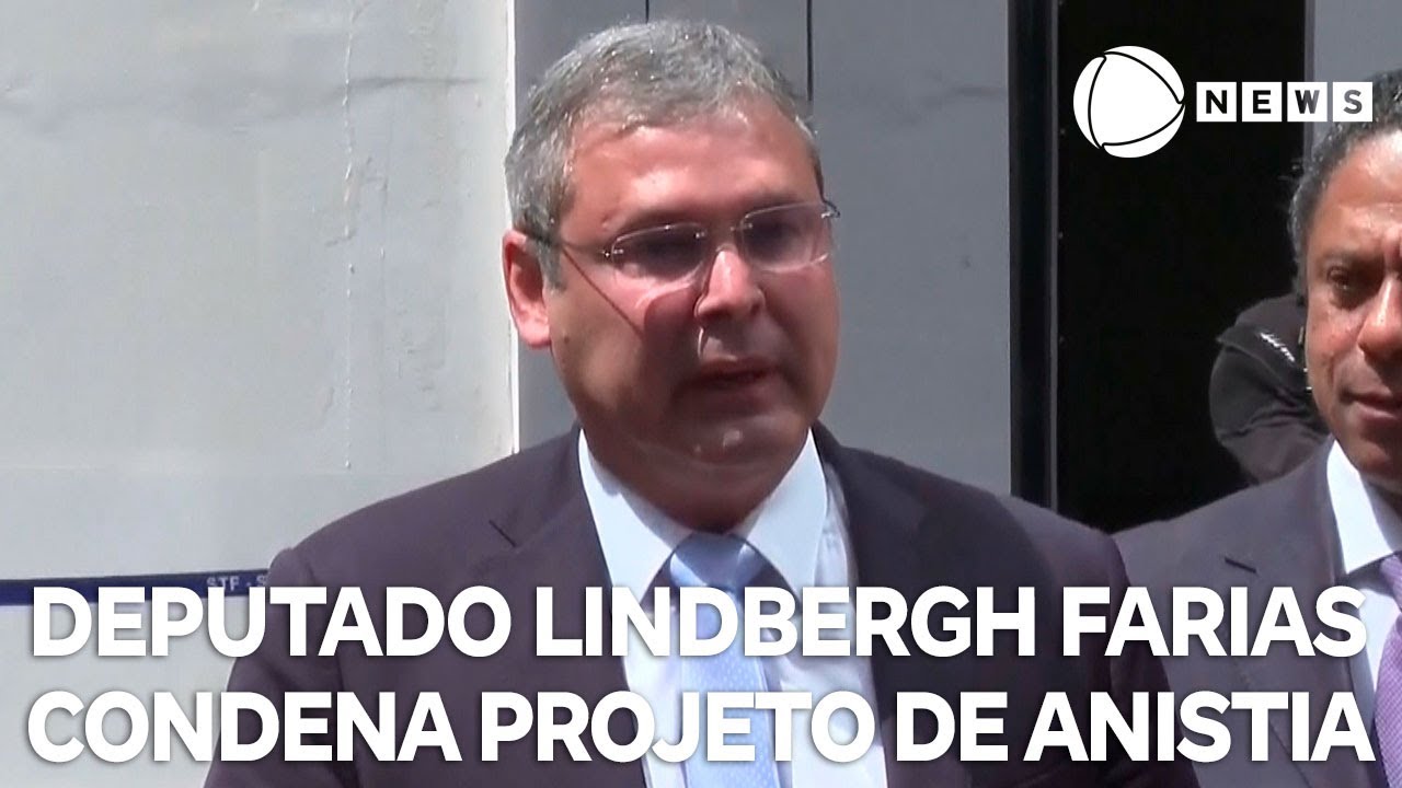 Deputado Lindbergh Farias condena projeto de anistia