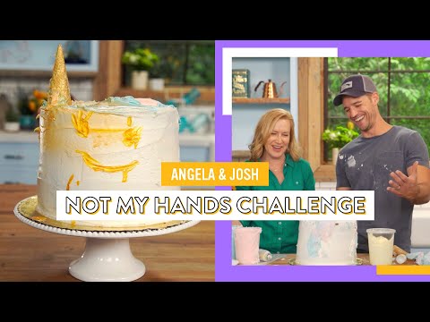 Not My Hands Cake Decorating Challenge