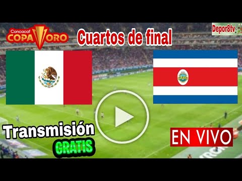 En Vivo: México vs. Costa Rica, donde ver, a que hora juega México vs. Costa Rica Copa Oro 2023