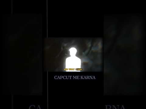 New Trending Reel Editing Tutorial In CapCut