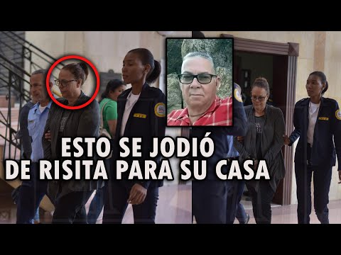 ESTO SE JODIÓ, MANDAN PARA SU CASA A MUJER QUE MANDO A MATAR A SU ESPOSO; Y SALE RIENDO!!!