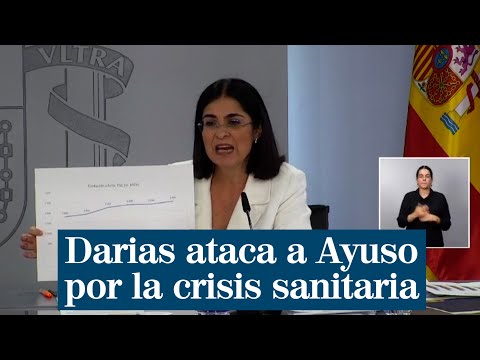 Darias ataca a Ayuso por la crisis sanitaria: Madrid es la antítesis del resto de CCAA