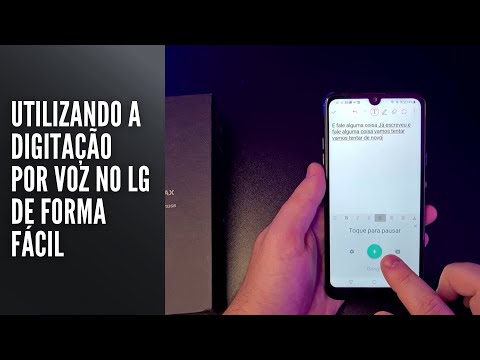 Utilizando a digitação por voz no LG de forma fácil