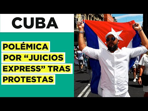 Juicios express: Más de 60 condenas tras protestas en Cuba