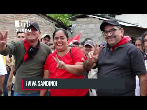 Caminata en honor al General Sandino en Managua, Matagalpa y Masaya - Nicaragua