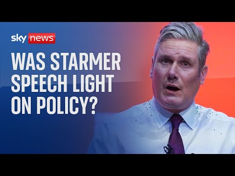 Was Starmer speech light on policy?