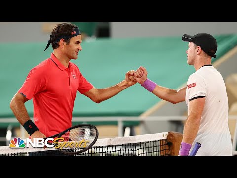 French Open 2021: Roger Federer vs. Dominik Koepfer | Third Round Highlights | NBC Sports