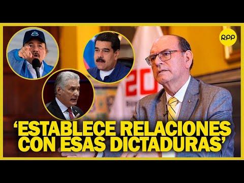 Interpelación César Landa: “Perú no dice nada sobre abusos en Venezuela, Nicaragua y Cuba”