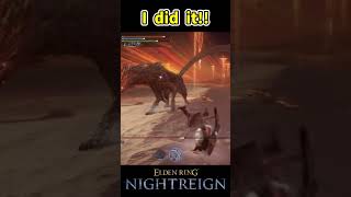 Solo 0 Damage Tricephalos, Gladius ELDEN RING NIGHTREIGN #shorts