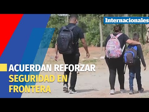 EE. UU. acuerda reforzar seguridad fronteriza en Centroamérica para “disuadir” a migrantes