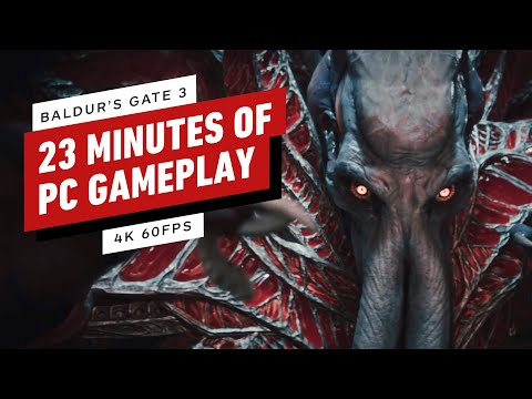 Baldur's Gate 3: The First 23 Minutes of PC Gameplay (Max Settings - 4K 60FPS)