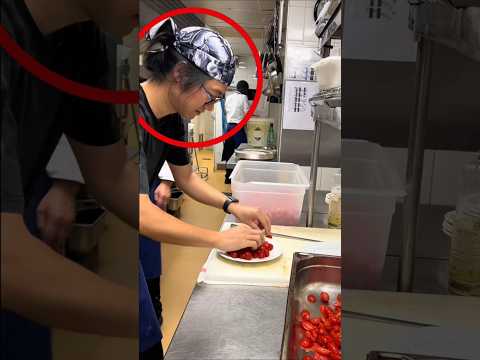 This Boy Slices Tomatoes Like a Pro😱