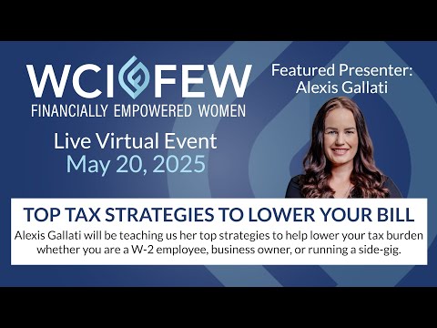 The White Coat Investor | WCI FEW Live Virtual Event 5/20/25 - Alexis Gallati
