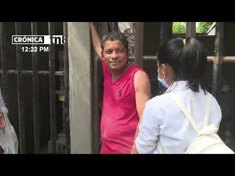 Inoculan contra el COVID-19 a los habitantes del Barrio Waspam Sur, Managua - Nicaragua